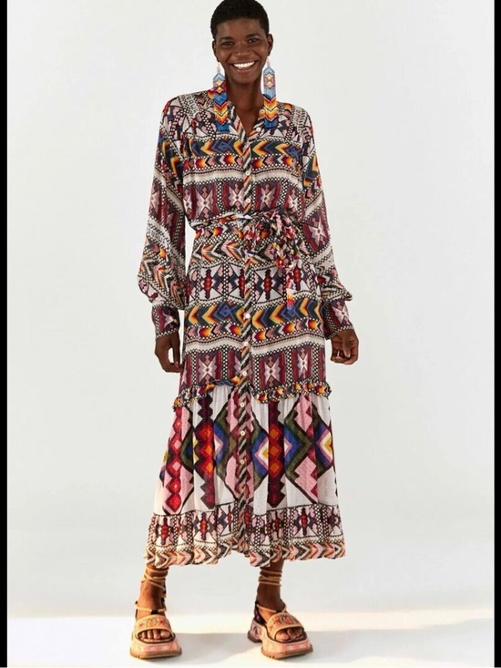 FARM Rio Dresses & Skirts - NWT Farm Rio $300 Amulet Maxi Dress M